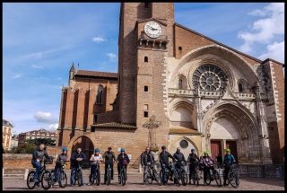 Visite de Toulouse à vélo